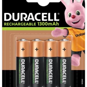 Blister 4x Pilhas Recarreg?veis Ni-MH AA 1,2V 1300mAh - DURACELL