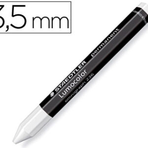 Minas Staedtler p/ Marcar Brancas Permanente Omnigraph 236 Caixa de 12 Unidades