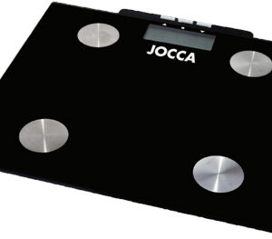 Balança De Casa De Banho Jocca Ate 150Kg Mede A Porcentagem De Gordura Corporal Com Memoria - JOCCA