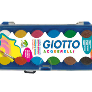 Aguarela Giotto 12 Cores Estojo de Plastico