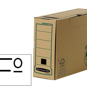 Caixa Fellowes p/ Arquivo Definitivo Folio Cart?o Reciclado Lombada 100 mm