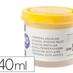 Guache Escolar 40 ml Amarelo