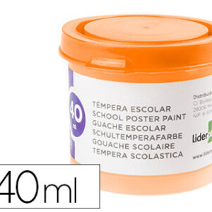 Guache Escolar 40 ml Laranja