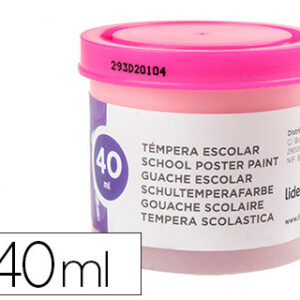 Guache Escolar 40 ml Rosa