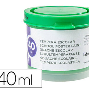 Guache Escolar 40 ml Verde