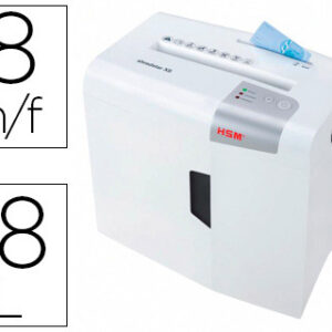 Destruidora de Documentos Hsm Shredstar X8 Capac. de Corte 8 F em Particulas