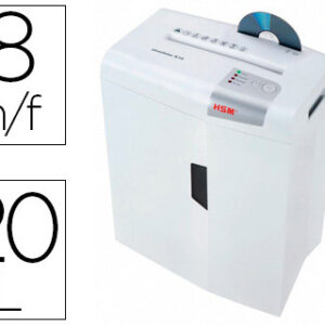Destruidora de Documentos Hsm Shredstar X10 Capac. de Corte 10 Folhas em Particulas