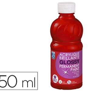 Pintura Acrilica L&B Brilho Vermelho Primario Boiao de 250 ml