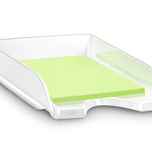 Tabuleiro de Secretaria Cep Plastico Branco 257X348X66 mm