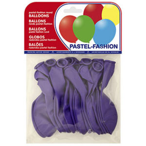 Balões Pastel Lilas (20 Unidades)