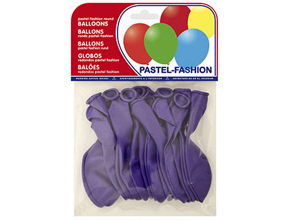 Balões Pastel Lilas (20 Unidades)