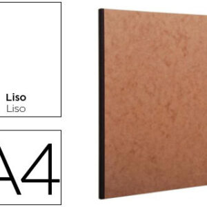 Caderno Age-Bag Capa Cartolina Lombada Cosida Liso 96F Havana 210X297 mm