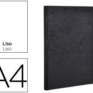 Caderno Age-Bag Capa Cartolina Lombada Cosida Liso 96F Preto 210X297 mm