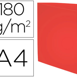Classificador Exacompta de Cartolina Reciclada Din A4 Vermelho 180g