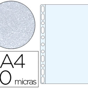 Bolsa Catalogo Q-Connect Din A4 50 Microns Martelada (Caixa de 100 Unidades)