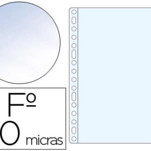Bolsa Catalogo Q-Connect Folio 80 Microns Cristal (Caixa de 100 Unidades)
