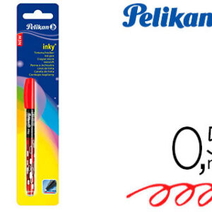 Marcador Pelikan Inky Apagavel 273/B Ponta de Fibra 0,5 mm Vermelho em Blister