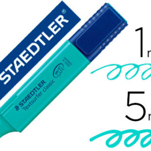 Marcador Staedtler Textsurfer Classic 364 Fluorescente Turquesa