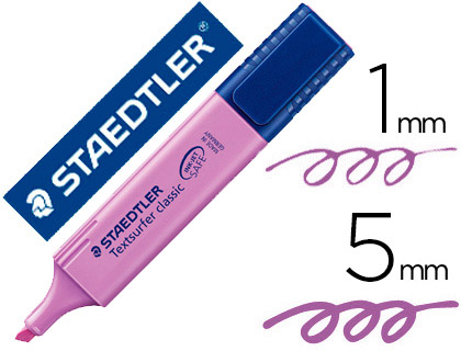 Marcador Staedtler Textsurfer Classic 364 Fluorescente Violeta