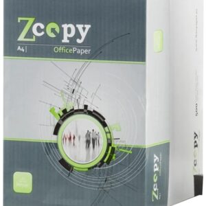 Resma de Papel Fotocopia A4 75g/m² (500 Folhas) - ZCOPY