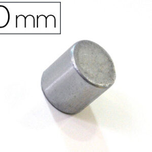 Iman Bi-Office Extra Forte p/Fixacao Ideal p/Quadro Magnetico 10 mm Prateado (2 Unidades)