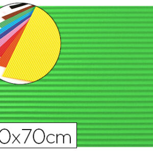 Goma Eva Ondulada 50X70cm Espessura 2,2mm Verde