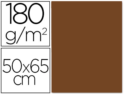 Cartolina 50X65 cm 180 Gr Castanho
