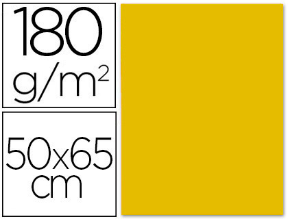 Cartolina 50X65 cm 180 Gr Ouro
