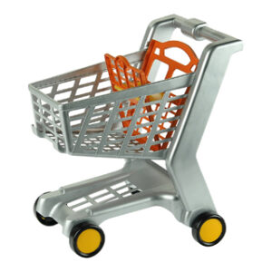Carrito de Compras Theo Klein c/ Rodas Cinza 42X46X35 cm