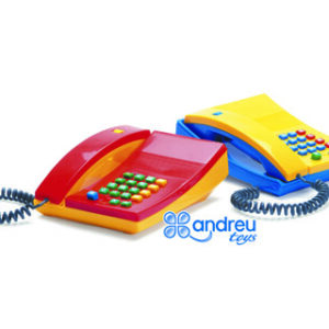 Jogo Dantoy Telefone c/ Teclas e Som 18X19X8 cm