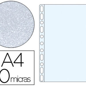 Bolsa Catalogo Q-Connect Din A4 80 Microns Pele de Laranja (10 Unidades)