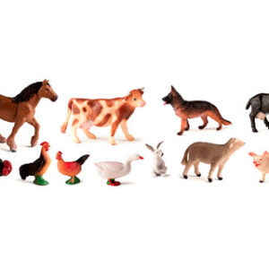 Jogo Miniland Animais Da Quinta 11 Figuras