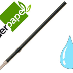 Recarga Esferografica Gummy Touch Retratil 1,0 mm Tinta Celeste Embalagem 10 Unidades