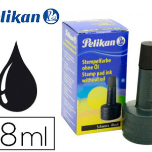 Tinta p/ Almofada Pelikan 4K, Frascos 28 ml, Preto