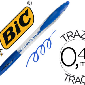 Caneta Bic Atlantis Azul Retratil Tinta Oleo Ponta de 1 mm