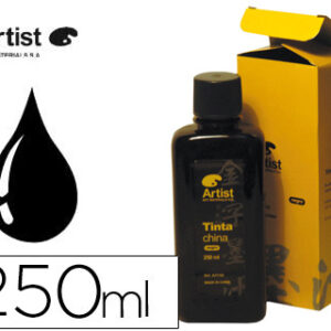 Tinta Da China Artist Preta Frasco 200 ml