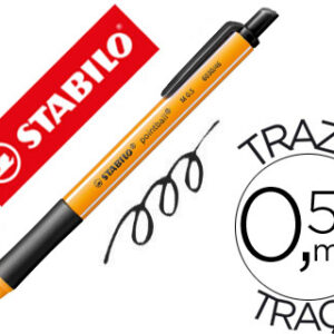 Caneta Stabilo Pointball 0,5 mm Cor Preto
