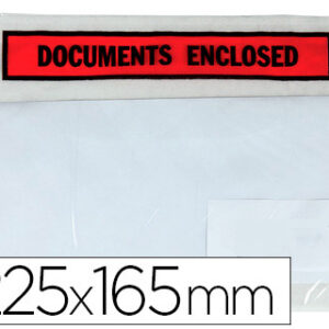 Envelope Auto Adesivo Q-Connect Porta Documentos Multilingue225X165 mm Sem Janela Embalag em de 100