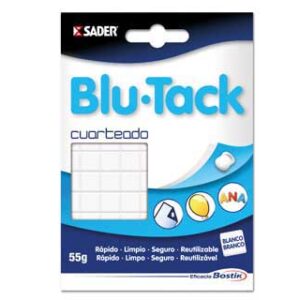 Massa Adesiva Bostik Blu Tack Branca Cortada