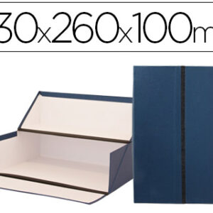 Caixas de Arquivo Frances (330 x 260 x 100 mm) - Azul