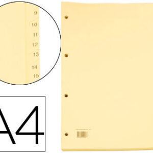 Separadores Cartonex de Cartolina 1 a 31
