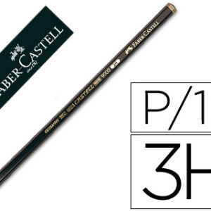 Lápis de Grafite Faber-Castell 9000 3H Unidade