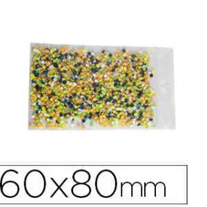Bolsa Apli de Plastico Auto Seladas 60X80 mm Embalagem de 100 Unidades