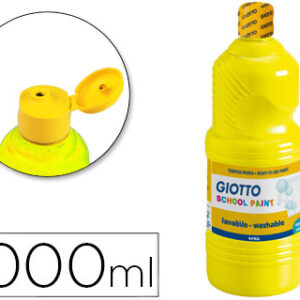 Guache Escolar Lavavel Giotto 1000 ml Amarelo