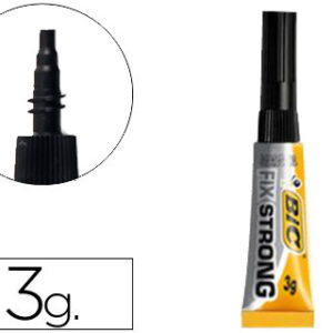 Cola Bic Fix Strong 3 Gr Adesivo Extra Forte