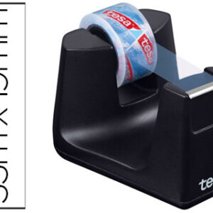Desenrolador Tesa de Secretaria Plastico Easy Cut Smat Preto p/ Rolo de 33Mx19 mm