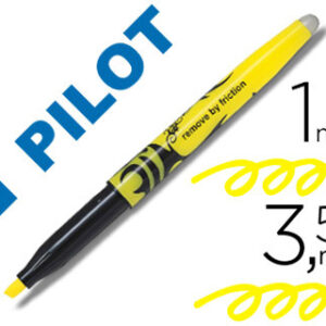 Marcador Pilot Frixion Light Apagavel Ponta de Fibra Cor Amarelo