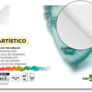 Bloco Desenho Artistico Colado 210X297 mm 30F 120g/m2 Sem Esquadria