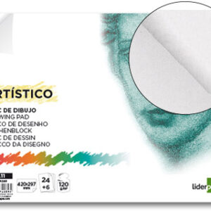 Bloco Desenho Artistico Colado 297X420 mm 30F 120g/m2 Sem Esquadria