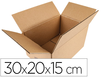 Caixa Q-Connect p/ Embalar Americana Medidas 300X200X150 mm Espessura Cartão 5 mm